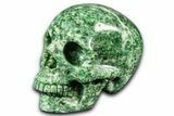 Realistic, Polished Hamine Jasper Skull #381907-2